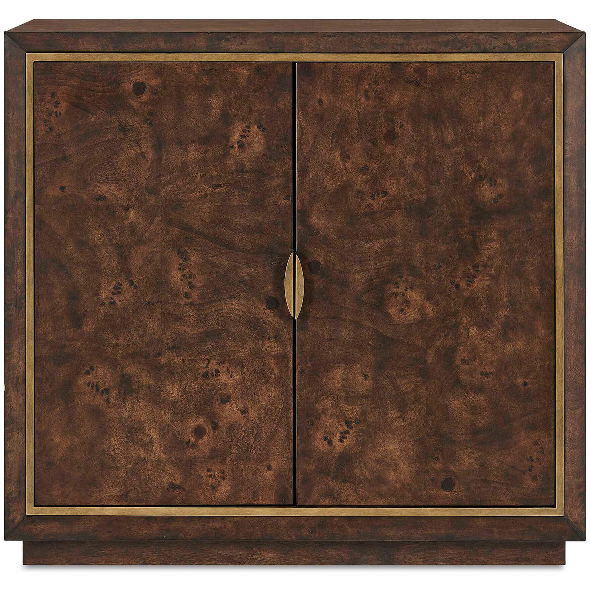 Uttermost Living Flores Burl Wood 2 Door Cabinet House of Isabella UK
