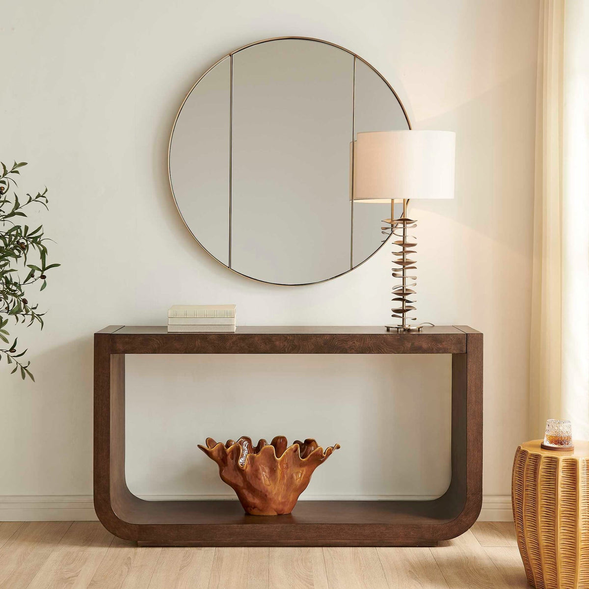 Uttermost Living Flores Modern Console Table House of Isabella UK