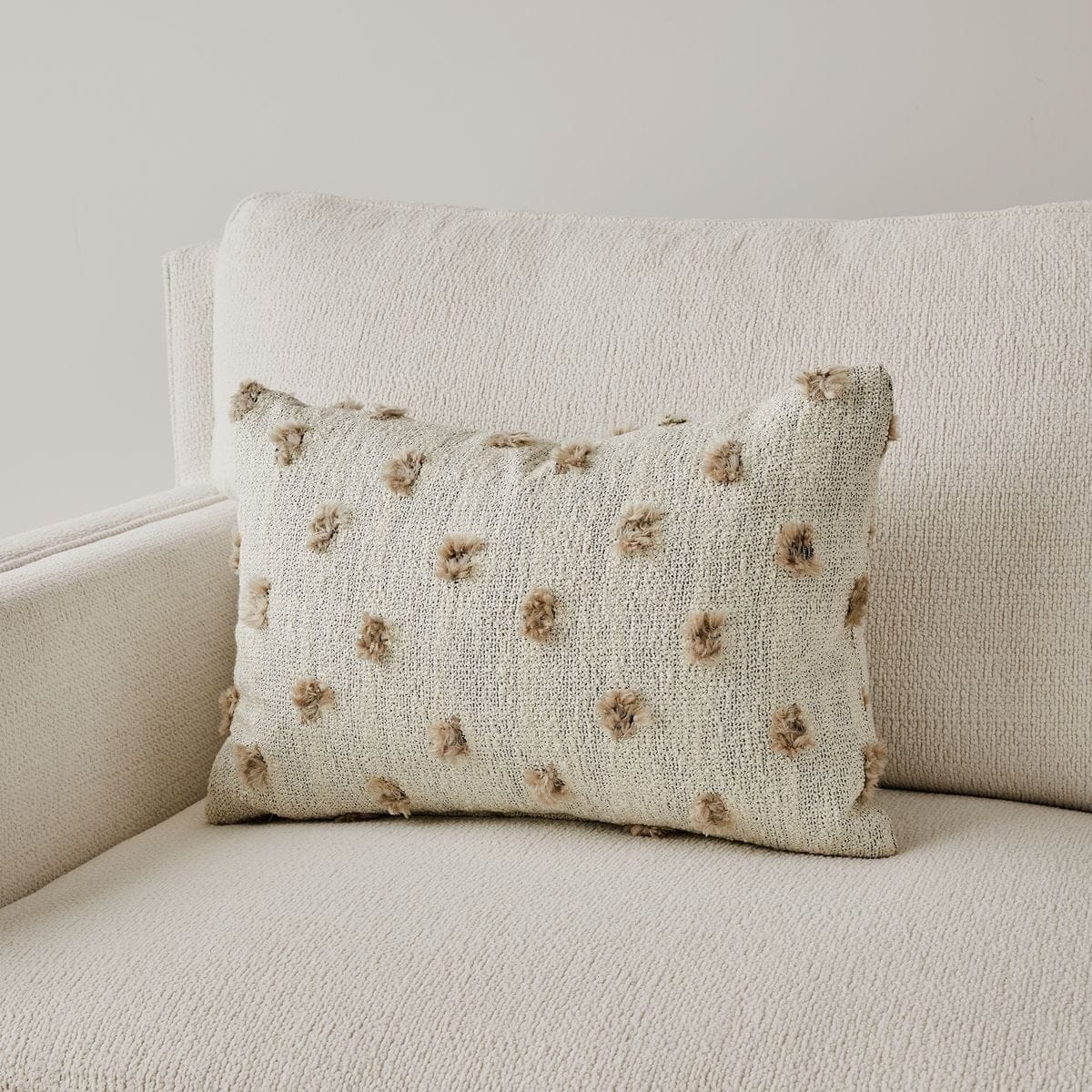 Uttermost Living Fluff Mineral Lumbar Cushion House of Isabella UK