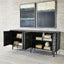 Uttermost Living Foursquare 4 Door Cabinet House of Isabella UK