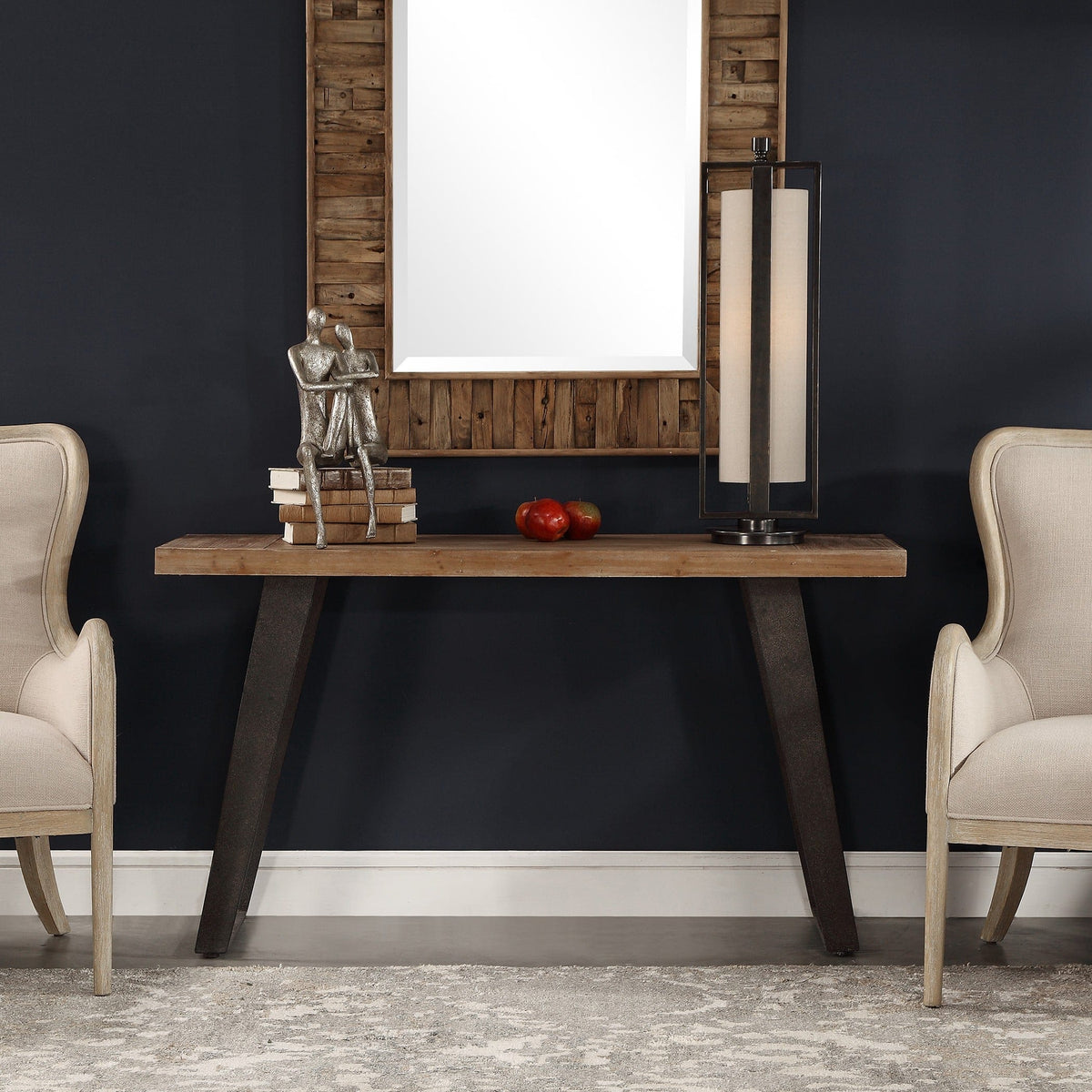 Uttermost Living Freddy Weathered Console Table House of Isabella UK