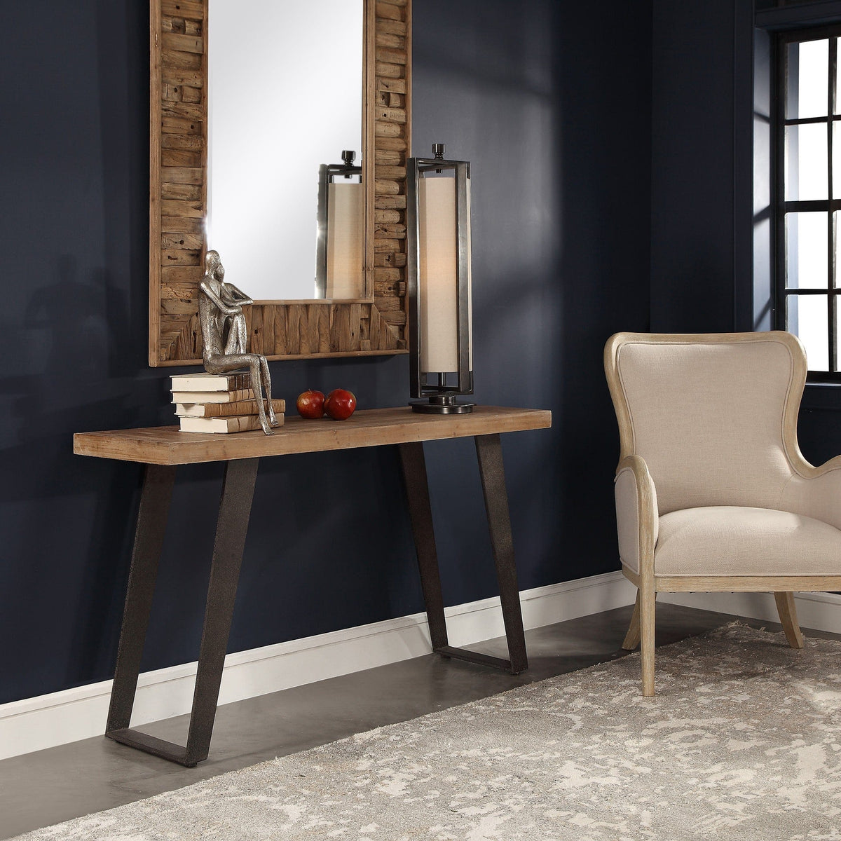 Uttermost Living Freddy Weathered Console Table House of Isabella UK