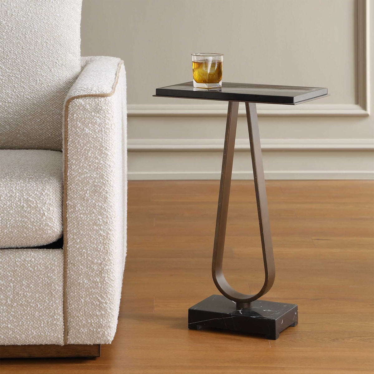 Uttermost Living Galloway Minimalist Side Table House of Isabella UK