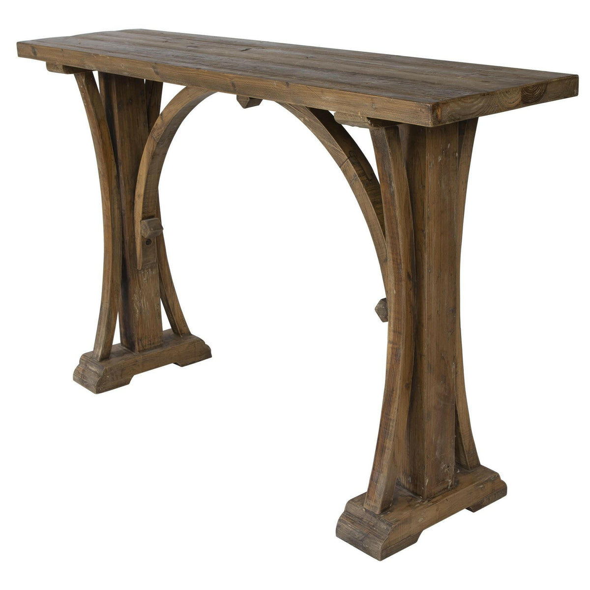 Genessis Reclaimed Wood Console Table.