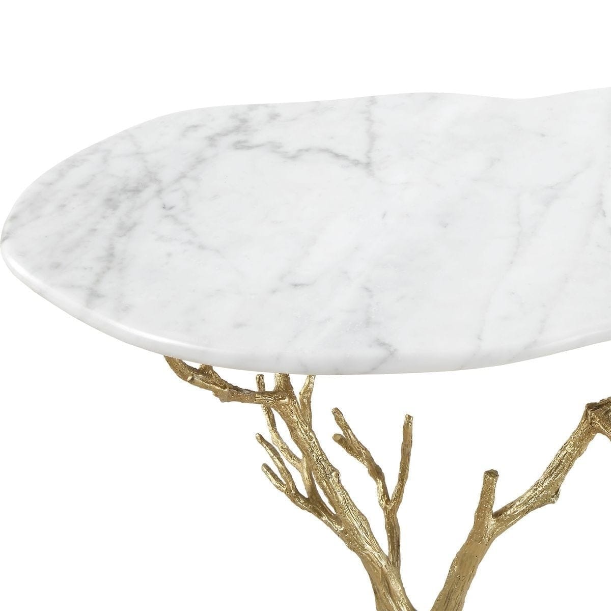 Uttermost Living Golden Chestnut Accent Table House of Isabella UK