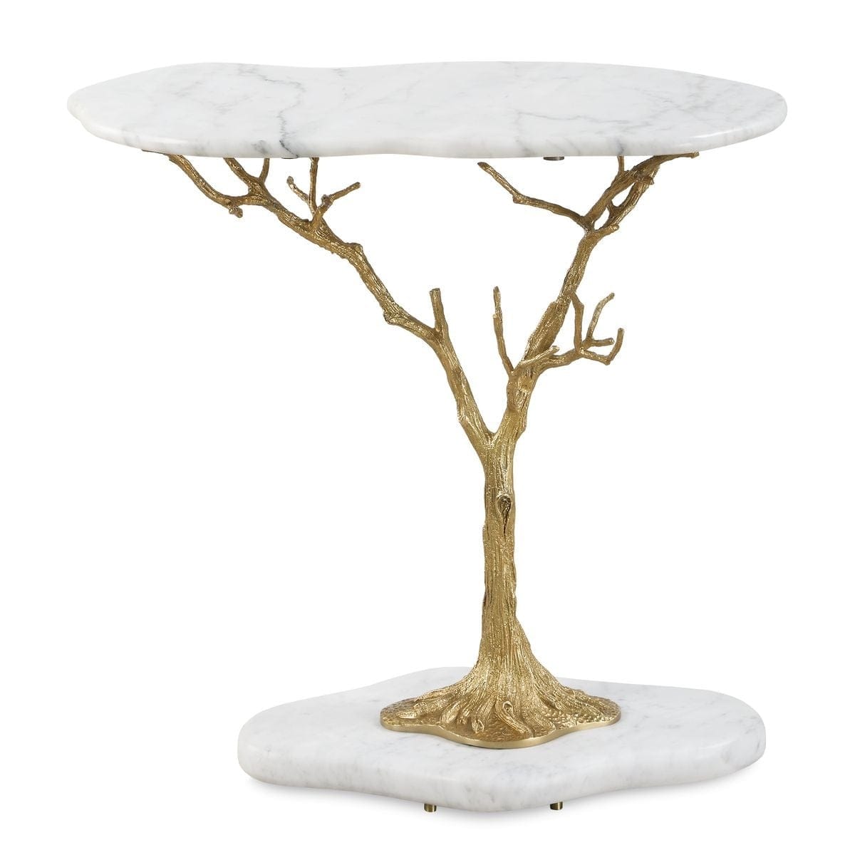 Uttermost Living Golden Chestnut Accent Table House of Isabella UK