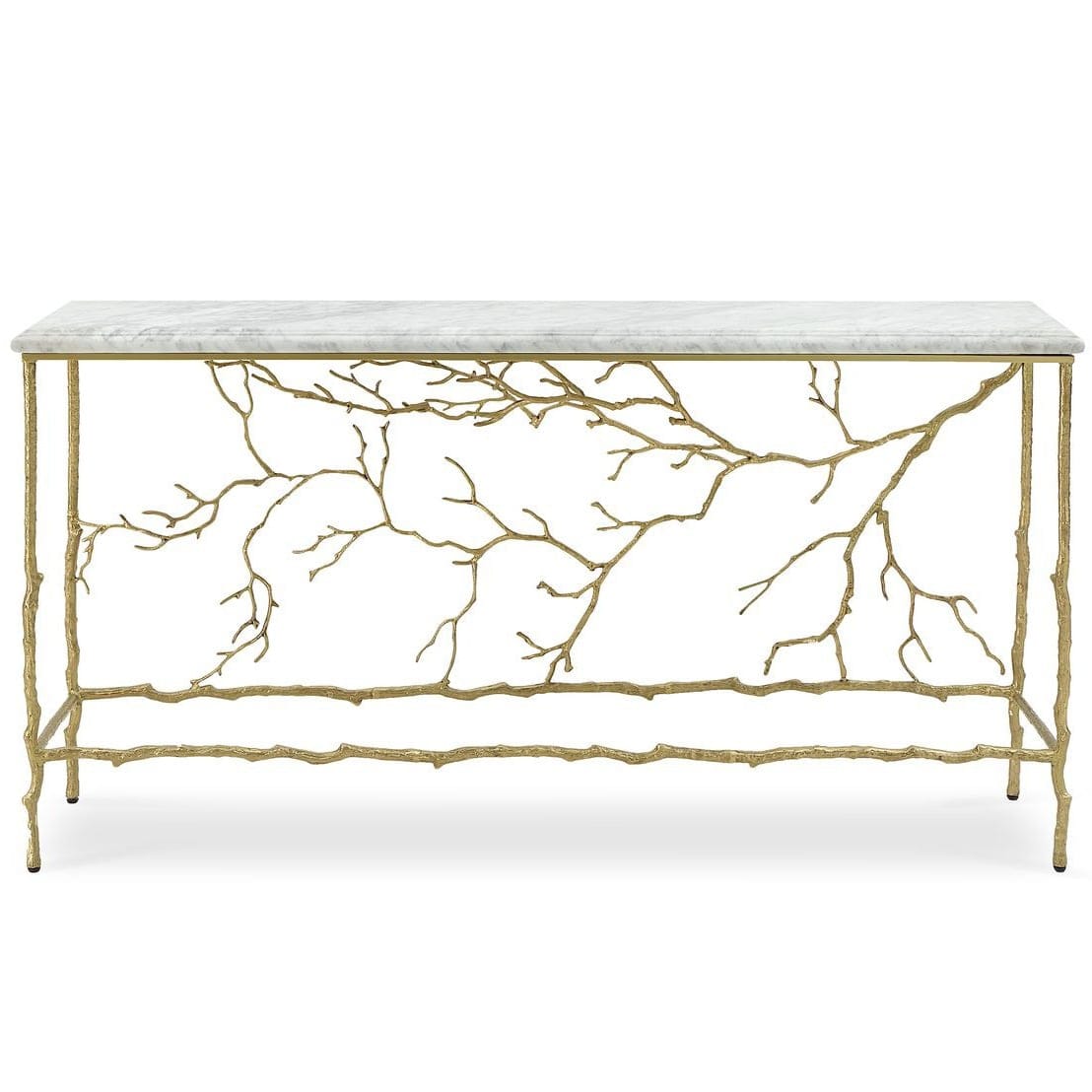 Uttermost Living Golden Chestnut Console Table House of Isabella UK