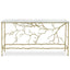 Uttermost Living Golden Chestnut Console Table House of Isabella UK