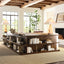 Uttermost Living Gotcha Covered Modular Table - Long House of Isabella UK