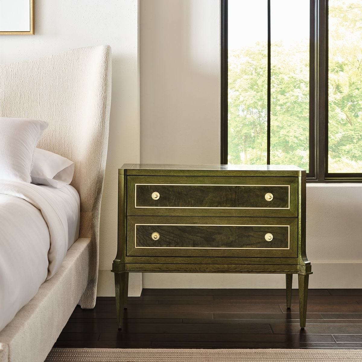 Uttermost Living Green With Envy 2 Drawer Chest House of Isabella UK