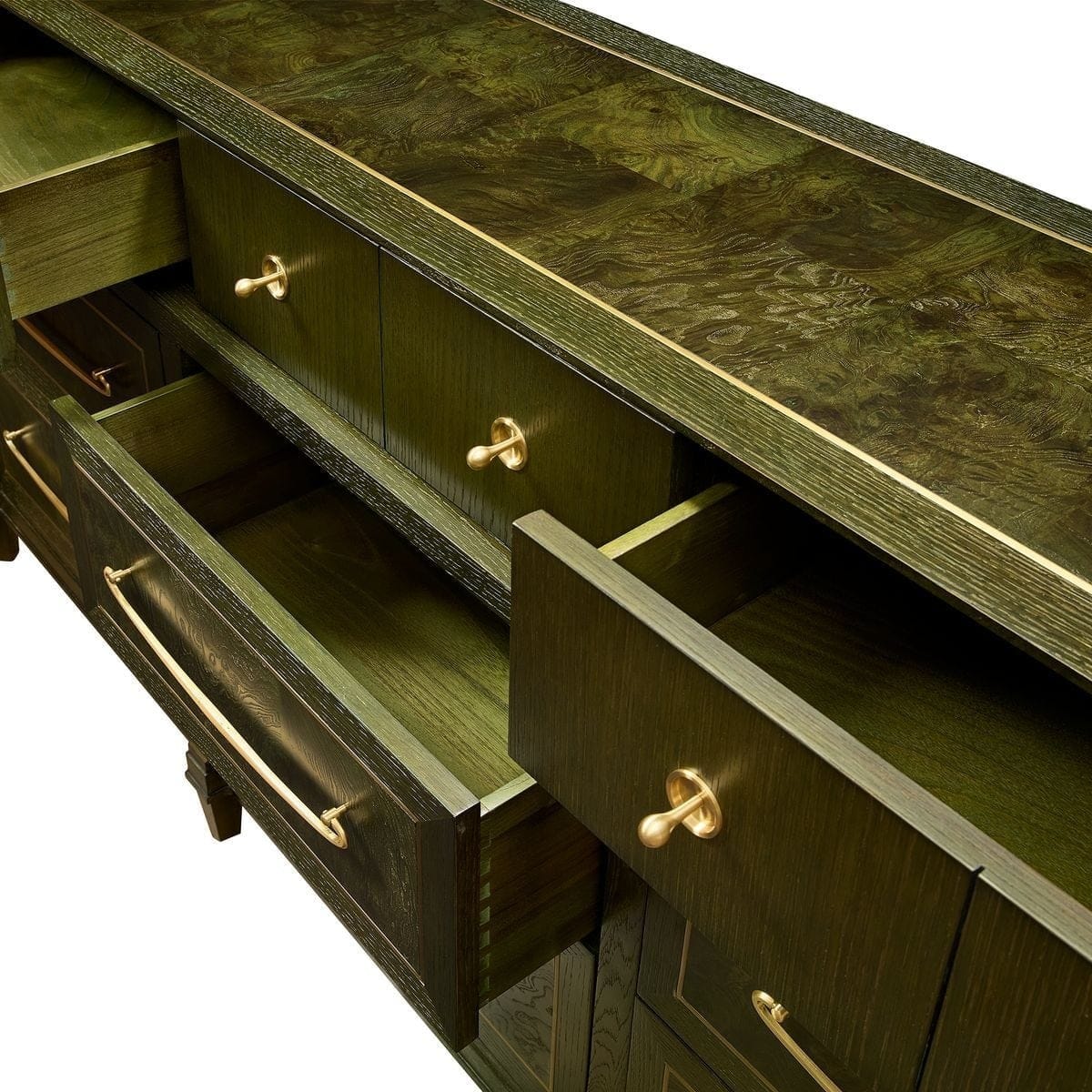Uttermost Living Green With Envy 9 Drawer Chest House of Isabella UK