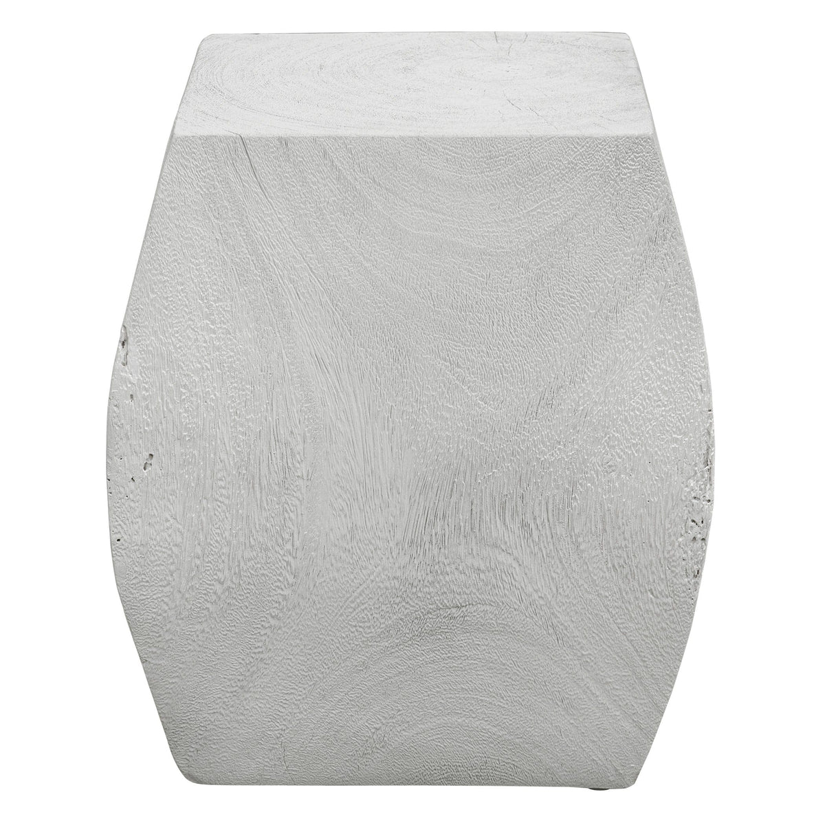 Uttermost Living Grove Ivory Wooden Accent Stool House of Isabella UK