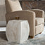 Uttermost Living Grove Ivory Wooden Accent Stool House of Isabella UK