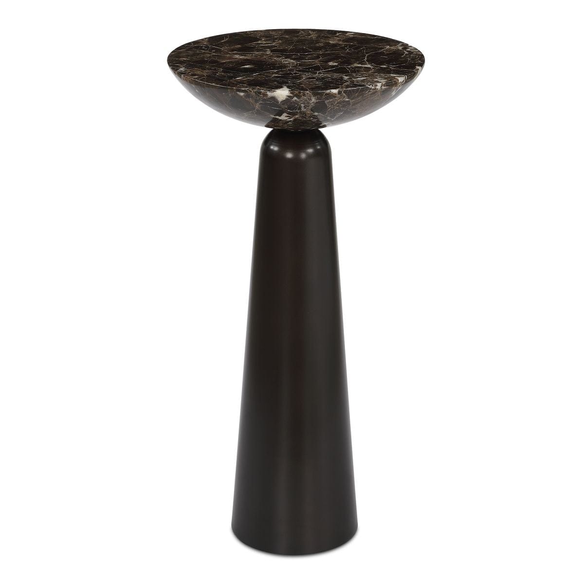 Uttermost Living Hastings Accent Table in Brown Marble House of Isabella UK