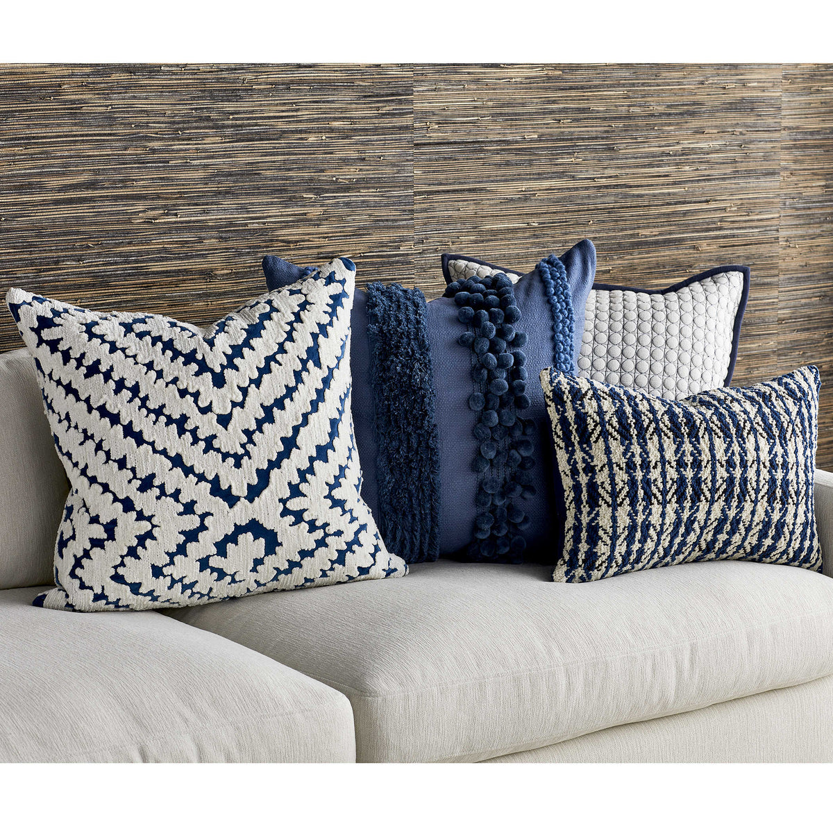 Uttermost Living Having a Ball Cushion - Blueberry House of Isabella UK