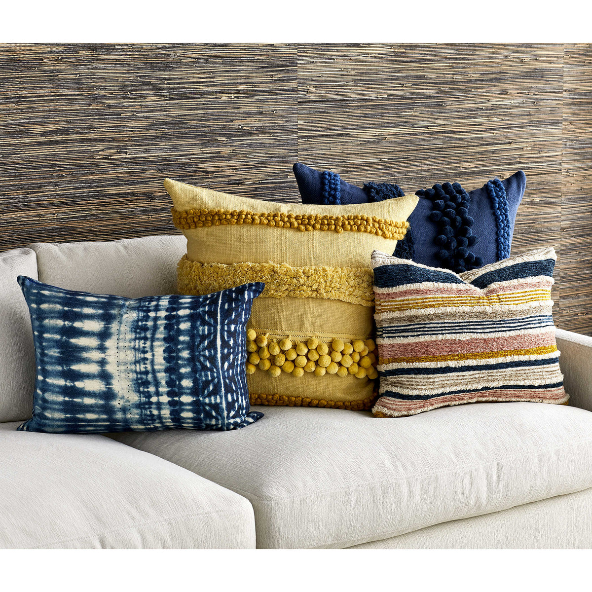 Uttermost Living Having a Ball Cushion - Blueberry House of Isabella UK