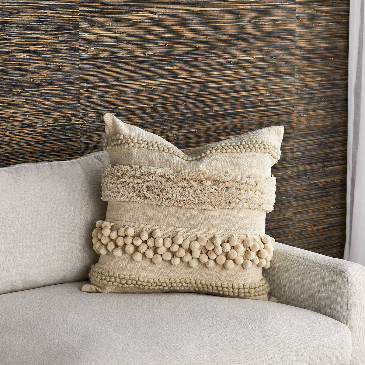 Uttermost Living Having a Ball Cushion - Meringue House of Isabella UK