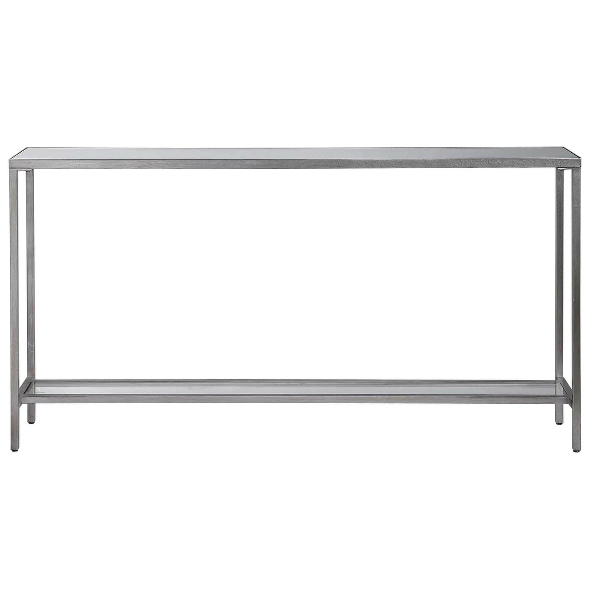 Hayley Silver Console Table.