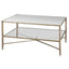 Uttermost Living Henzler Mirrored Glass Coffee Table House of Isabella UK