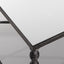 Uttermost Living Henzler Mirrored Steel Coffee Table House of Isabella UK