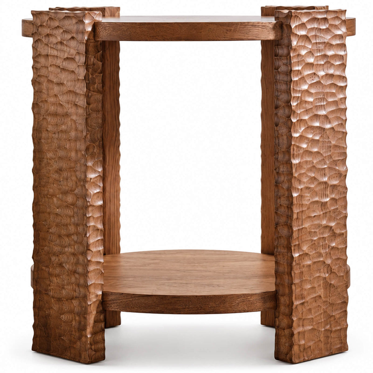 Uttermost Living Hewned Round Side Table House of Isabella UK