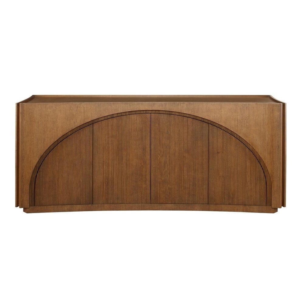 Uttermost Living High Light, Lighted 4 Door Console Cabinet House of Isabella UK