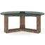 Uttermost Living Ignis Round Coffee Table in Glass House of Isabella UK