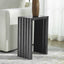 Uttermost Living In The Groove Aluminum Accent Table House of Isabella UK