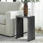 Uttermost Living In The Groove Aluminum Accent Table House of Isabella UK