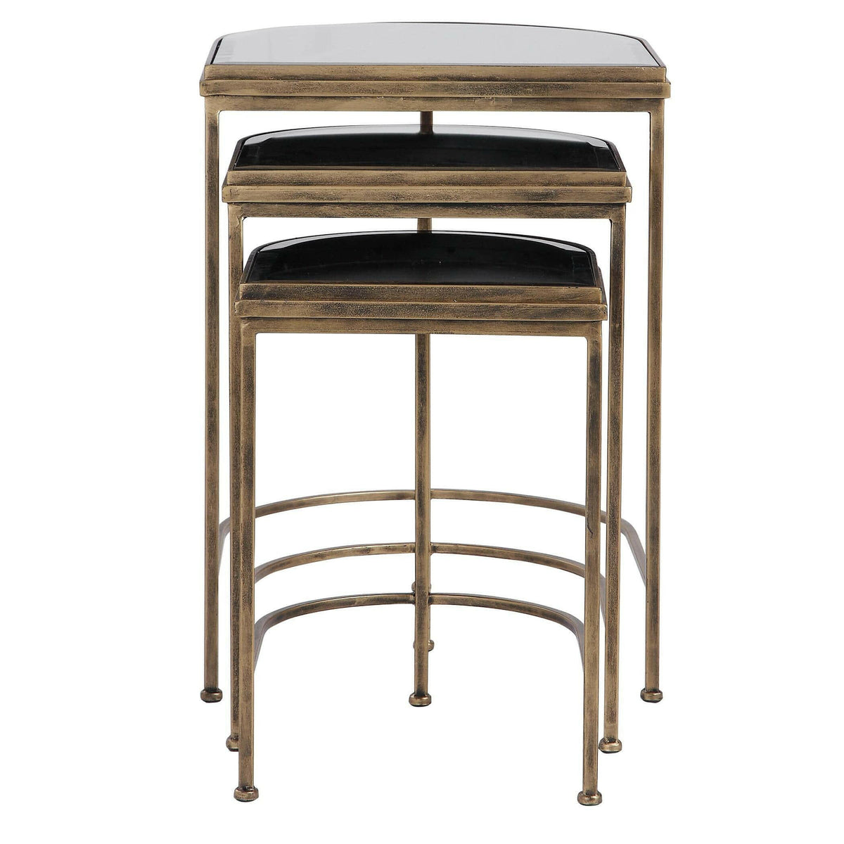 India Nesting Tables, Set/3.