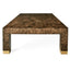 Uttermost Living Ingrain Coffee Table in Cocoa Brown House of Isabella UK