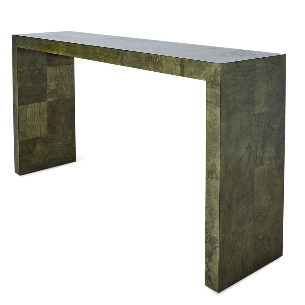 Uttermost Living Ingrain Console Table in Olive House of Isabella UK