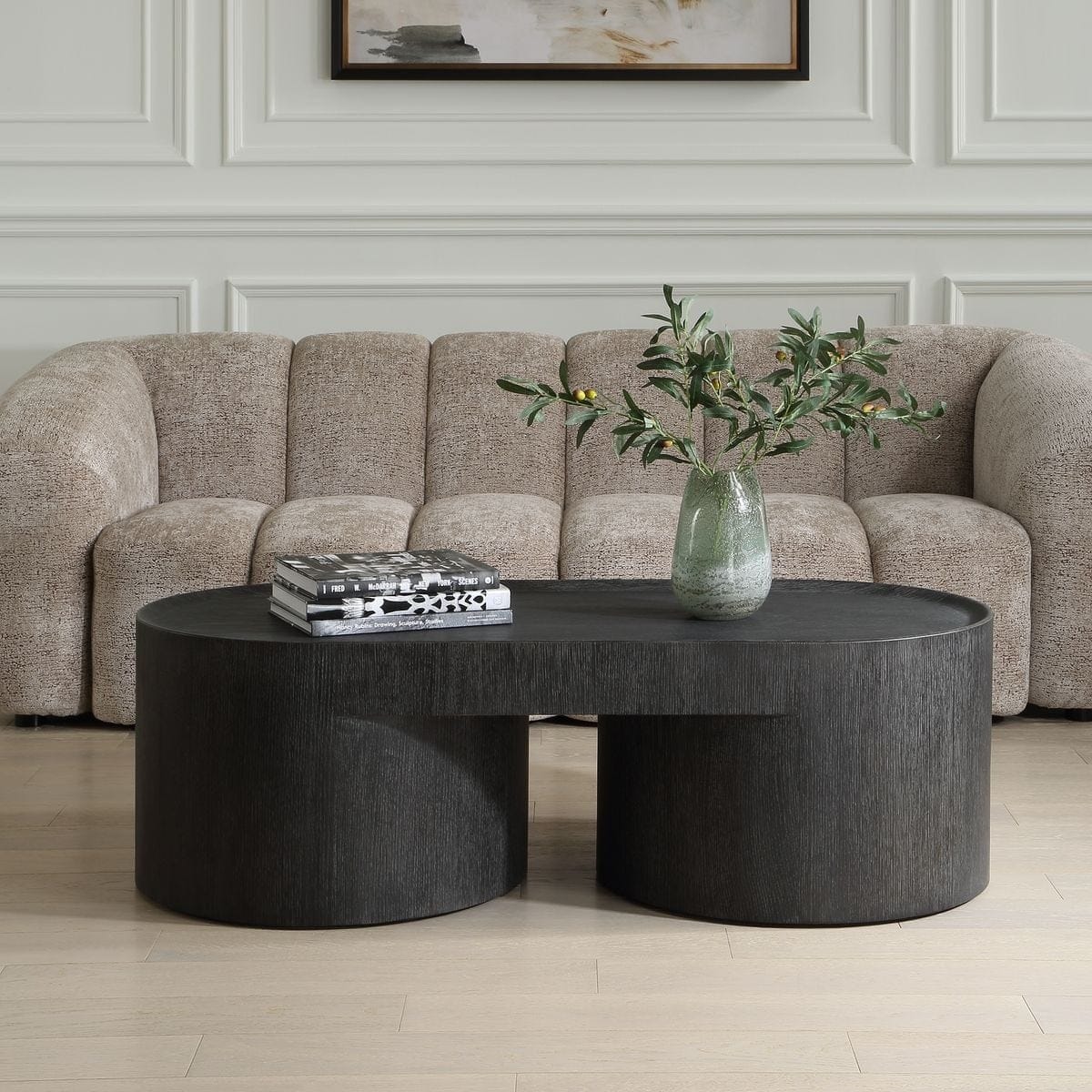 Uttermost Living Isbell Coffee Table in Black Stain House of Isabella UK