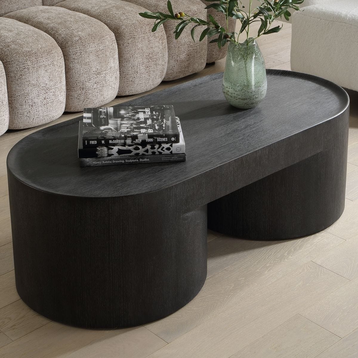 Uttermost Living Isbell Coffee Table in Black Stain House of Isabella UK