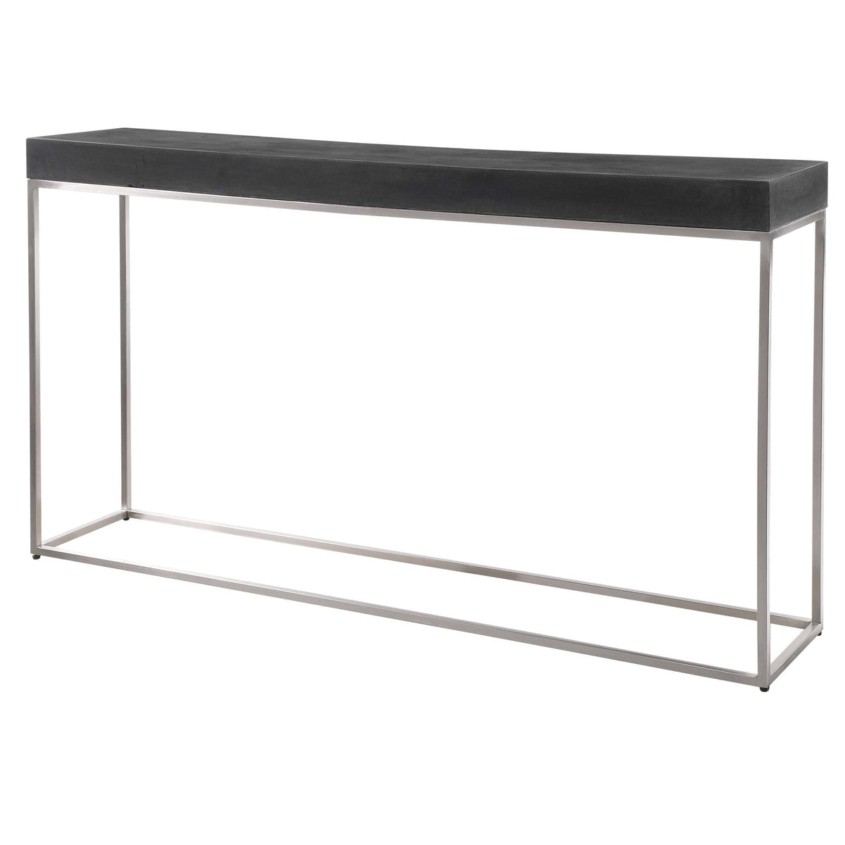 Uttermost Living Jase Black Concrete Console Table House of Isabella UK