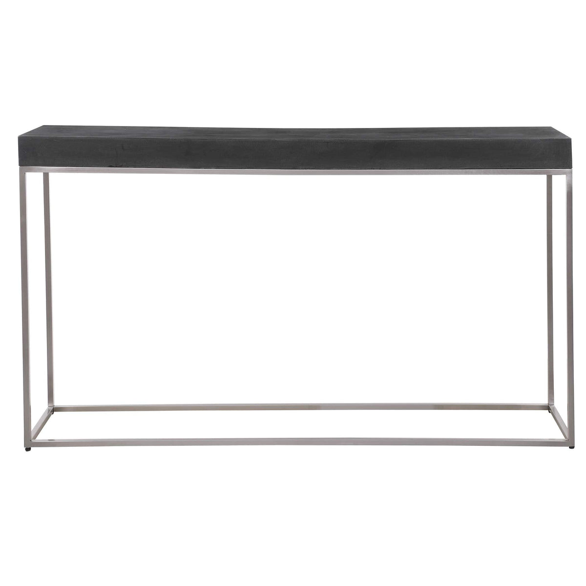 Uttermost Living Jase Black Concrete Console Table House of Isabella UK