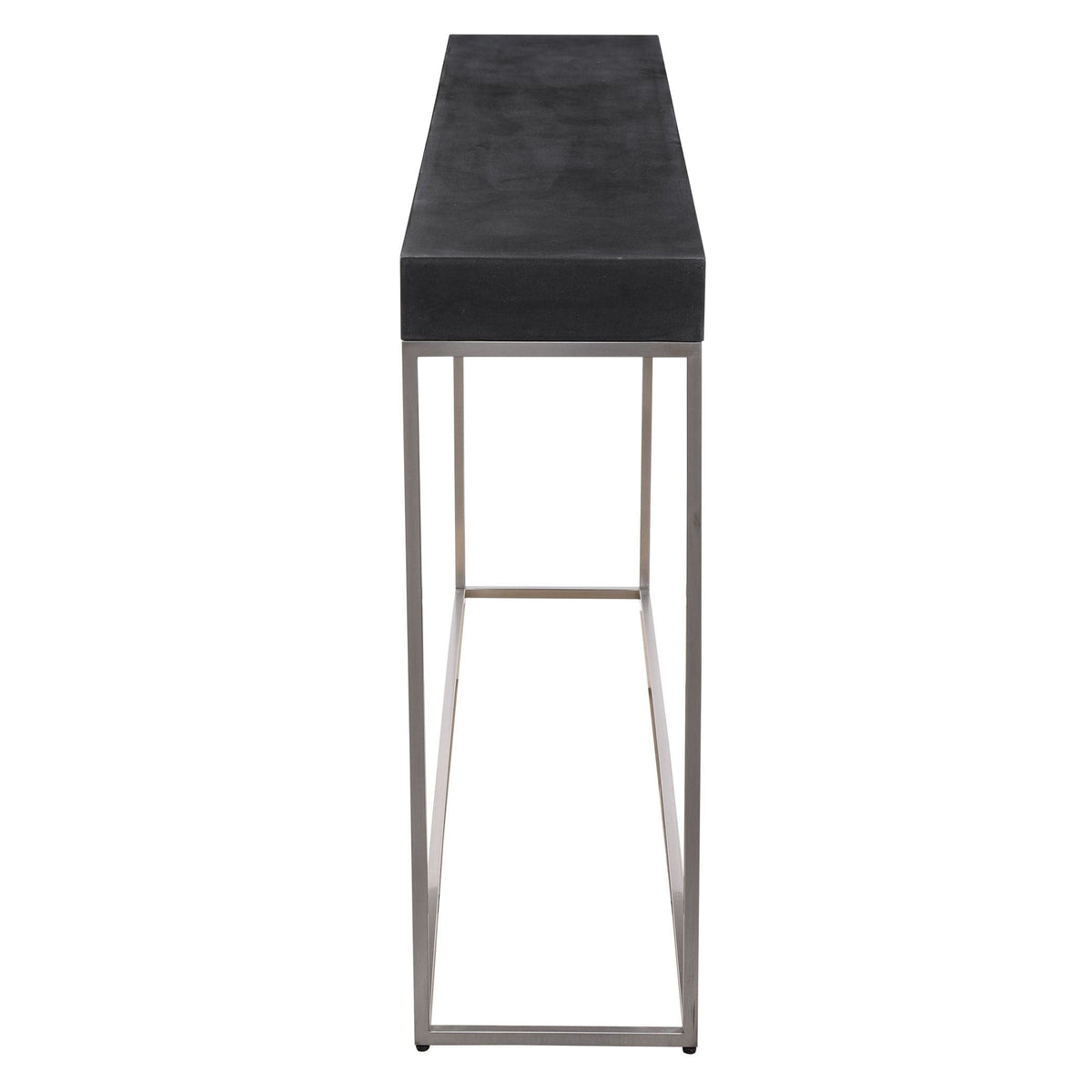 Uttermost Living Jase Black Concrete Console Table House of Isabella UK