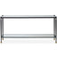 Uttermost Living Javana Glass / Iron Console Table House of Isabella UK
