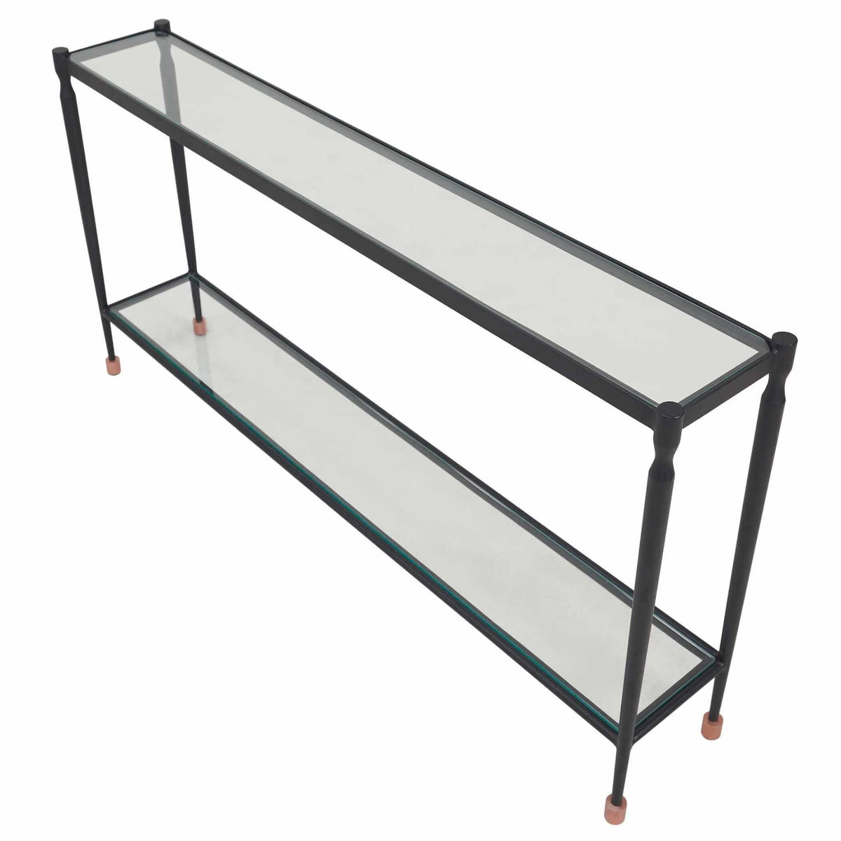 Uttermost Living Javana Glass / Iron Console Table House of Isabella UK