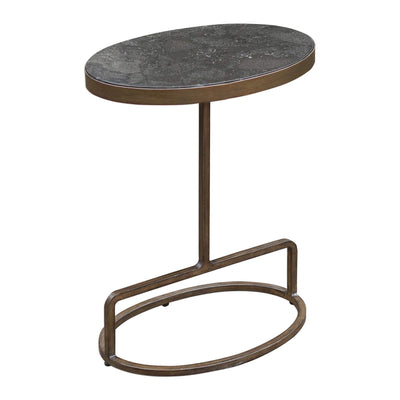 Uttermost Living Jessenia Stone Accent Table House of Isabella UK