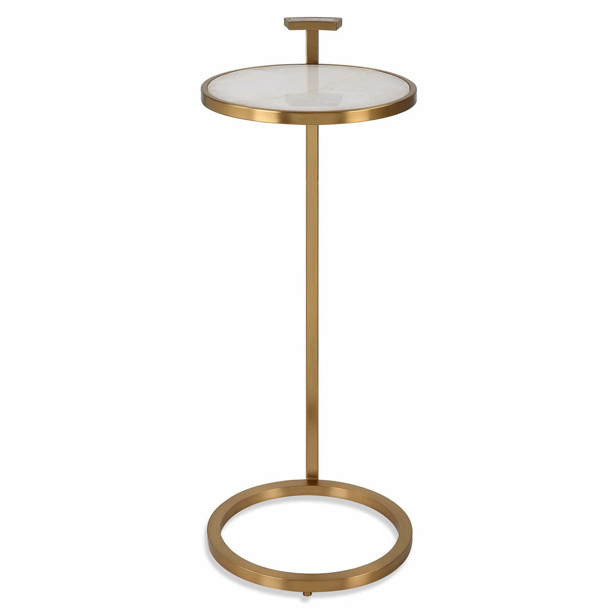 Uttermost Living Jewel Pull Up Accent Table - Round House of Isabella UK
