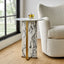 Uttermost Living Joist Accent Table in Arabescato Marble House of Isabella UK