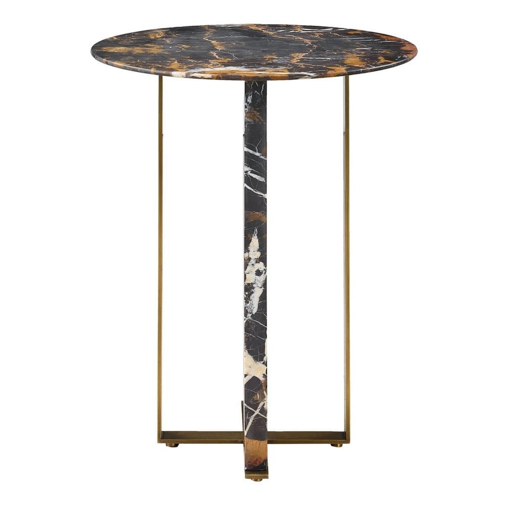 Uttermost Living Joist Accent Table in Michelangelo Marble House of Isabella UK