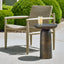 Uttermost Living Joppa Dark Bronze Outdoor Accent Table House of Isabella UK