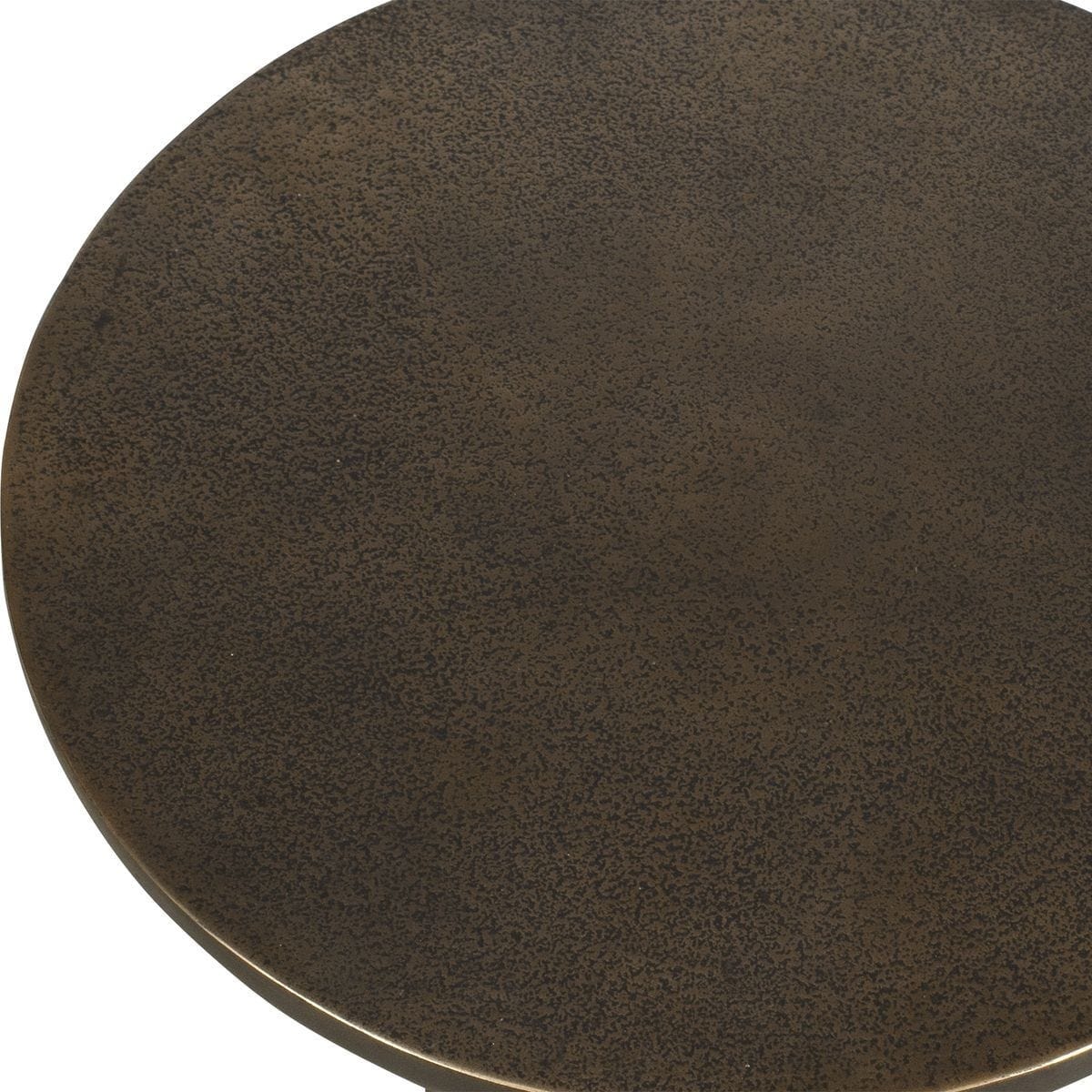 Uttermost Living Joppa Dark Bronze Outdoor Accent Table House of Isabella UK