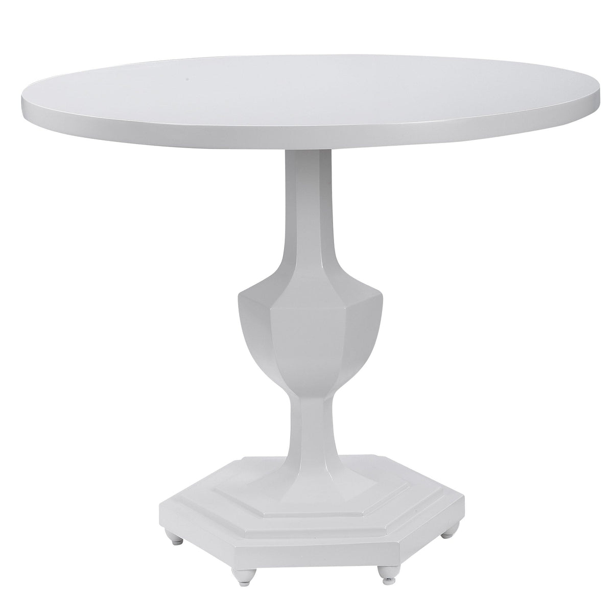 Uttermost Living Kabarda White Foyer Table House of Isabella UK