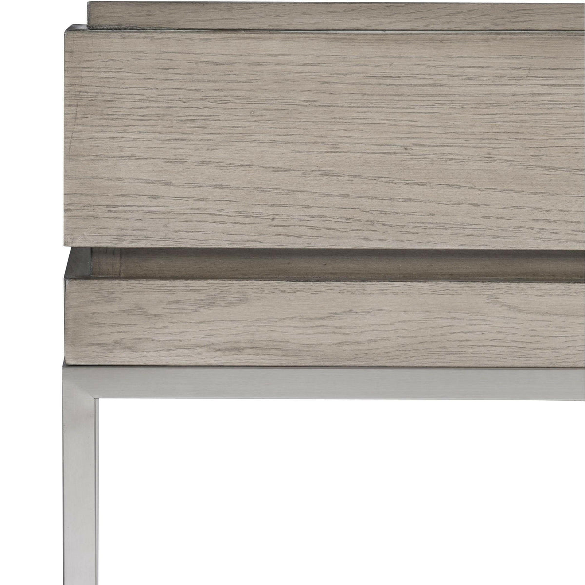 Kamala Gray Oak Console Table.