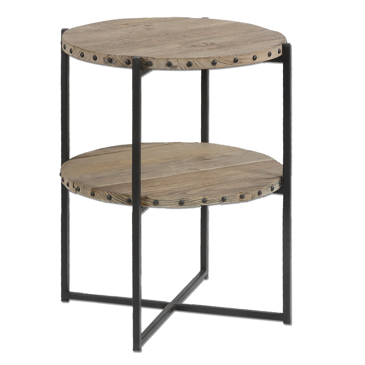 Uttermost Living Kamau Round Accent Table House of Isabella UK
