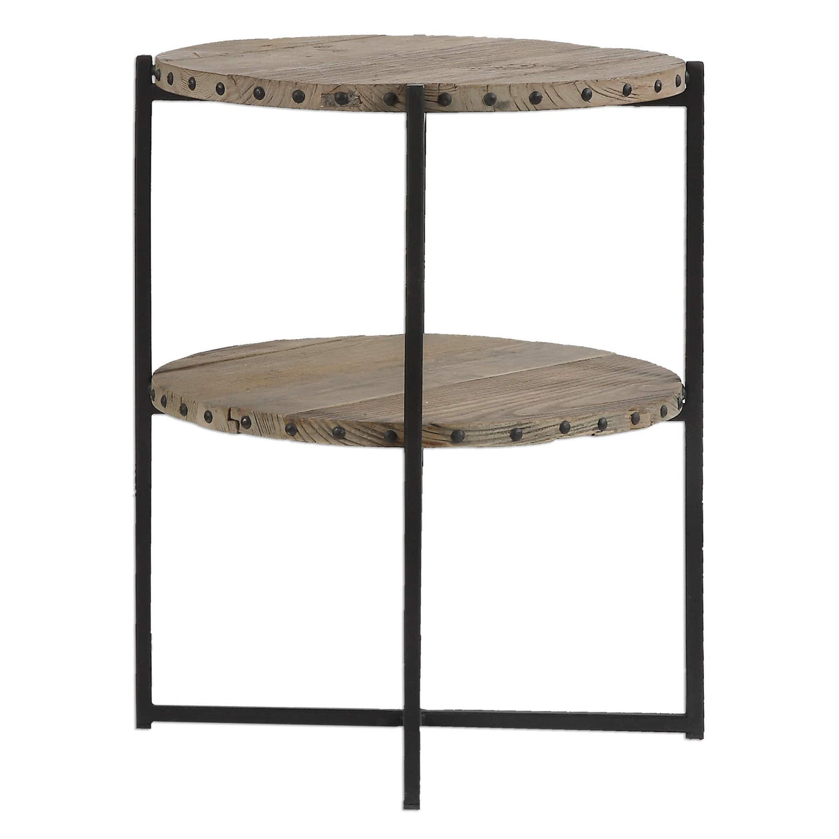 Uttermost Living Kamau Round Accent Table House of Isabella UK