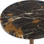 Uttermost Living Karnes Drink Table in Dark Marble House of Isabella UK